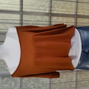 Scotty size medium true to size lose fit. Brown stretchy